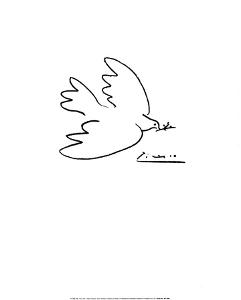 Dove of Peace by Pablo Picasso