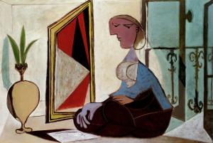 Femme au Miroir by Pablo Picasso