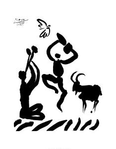 Flute Player by Pablo Picasso