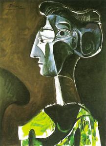 Grand Profil, 1963 by Pablo Picasso