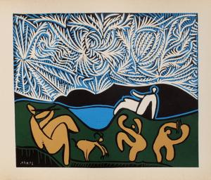 LC - Bacchanale III by Pablo Picasso