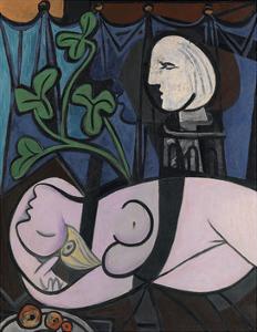 Nude, Green Leaves and Bust, 1932 by Pablo Picasso