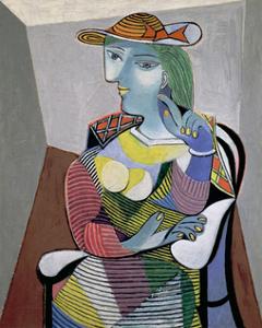Portrait of Marie-Therese, 6th January 1937 by Pablo Picasso