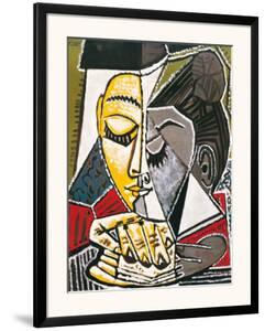 Tete d'une Femme Lisant by Pablo Picasso