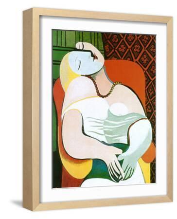 The Dream Mounted Art Print - Pablo Picasso | Art.com