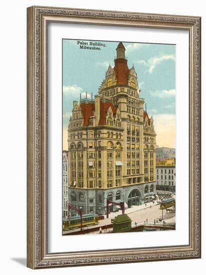 Pabst Building, Milwaukee, Wisconsin-null-Framed Art Print