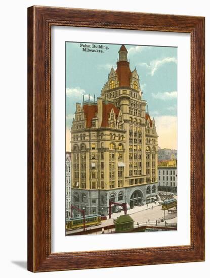 Pabst Building, Milwaukee, Wisconsin-null-Framed Art Print