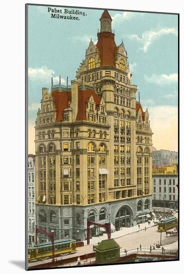 Pabst Building, Milwaukee, Wisconsin-null-Mounted Art Print