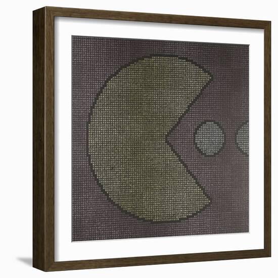 Pac-Adam Green-Framed Giclee Print