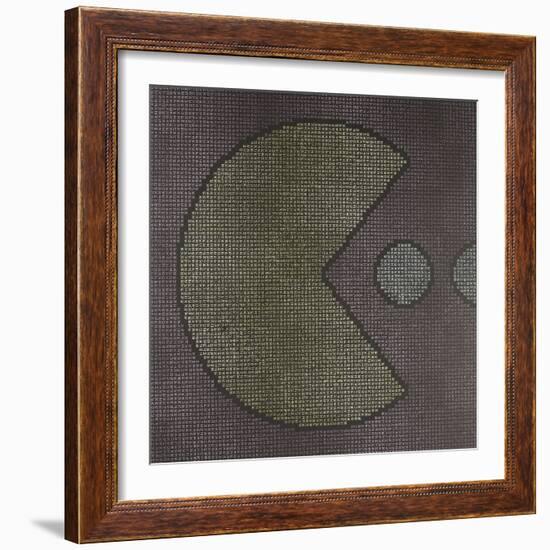 Pac-Adam Green-Framed Giclee Print