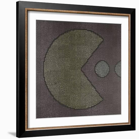 Pac-Adam Green-Framed Giclee Print