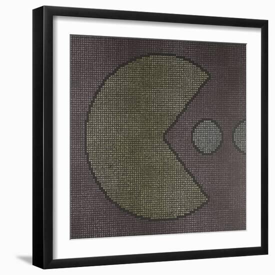 Pac-Adam Green-Framed Giclee Print