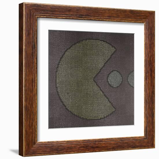 Pac-Adam Green-Framed Giclee Print