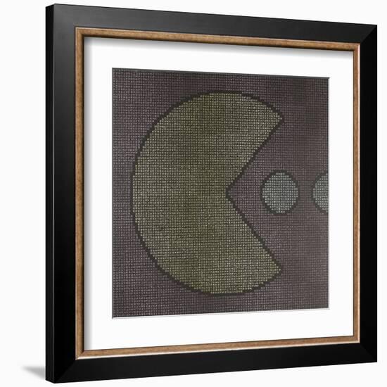 Pac-Adam Green-Framed Giclee Print