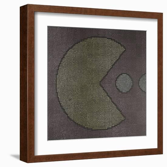 Pac-Adam Green-Framed Giclee Print