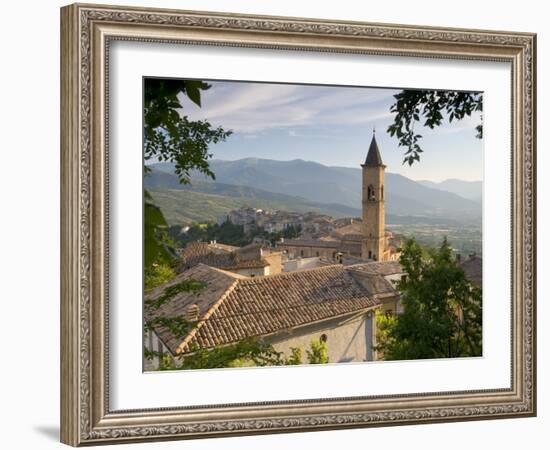 Pacentro, Nr. Sulmona, the Abruzzo, Italy-Peter Adams-Framed Photographic Print