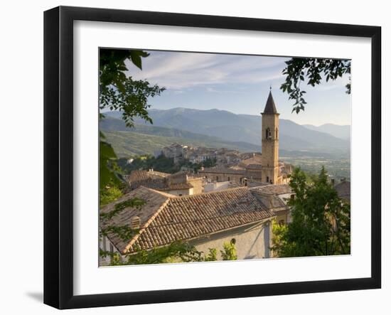 Pacentro, Nr. Sulmona, the Abruzzo, Italy-Peter Adams-Framed Photographic Print