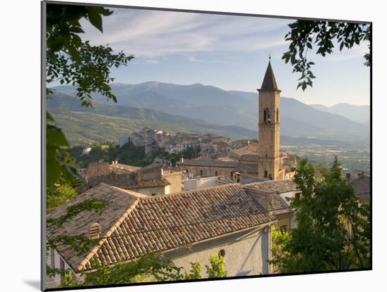 Pacentro, Nr. Sulmona, the Abruzzo, Italy-Peter Adams-Mounted Photographic Print