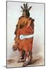 Pachtuwa-Chta, an Arikara Warrior, 1833-Karl Bodmer-Mounted Giclee Print