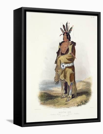 Pachtuwa-Chta, an Arrikkara Warrior-Karl Bodmer-Framed Premier Image Canvas