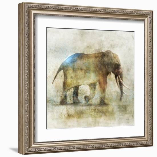 Pachyderm Dance 1-Ken Roko-Framed Art Print