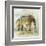 Pachyderm Dance 1-Ken Roko-Framed Art Print