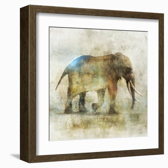 Pachyderm Dance 1-Ken Roko-Framed Art Print