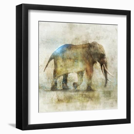 Pachyderm Dance 1-Ken Roko-Framed Art Print