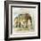 Pachyderm Dance 1-Ken Roko-Framed Art Print