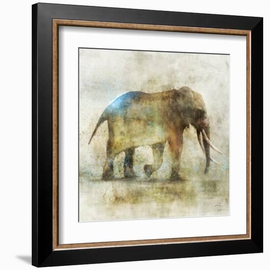 Pachyderm Dance 1-Ken Roko-Framed Art Print