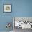 Pachyderm Dance 1-Ken Roko-Framed Art Print displayed on a wall