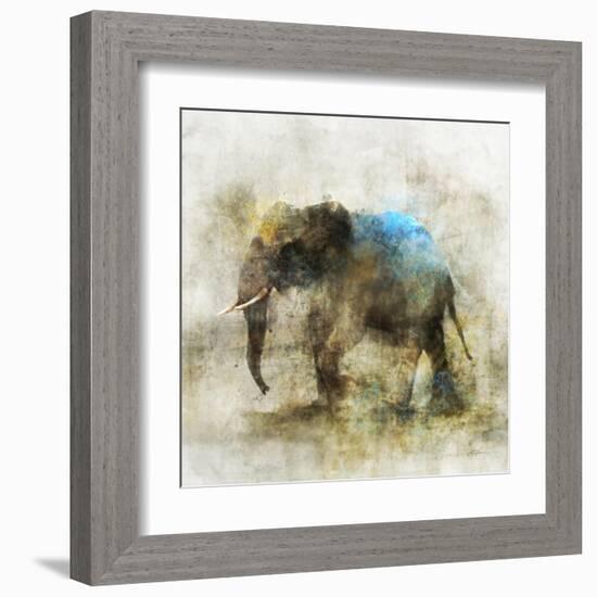 Pachyderm Dance 2-Ken Roko-Framed Art Print