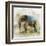 Pachyderm Dance 2-Ken Roko-Framed Art Print