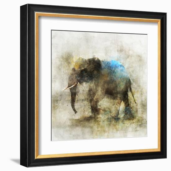 Pachyderm Dance 2-Ken Roko-Framed Art Print