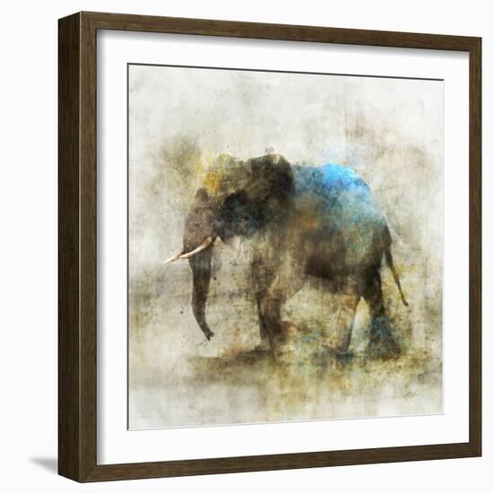 Pachyderm Dance 2-Ken Roko-Framed Art Print