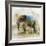 Pachyderm Dance 2-Ken Roko-Framed Art Print