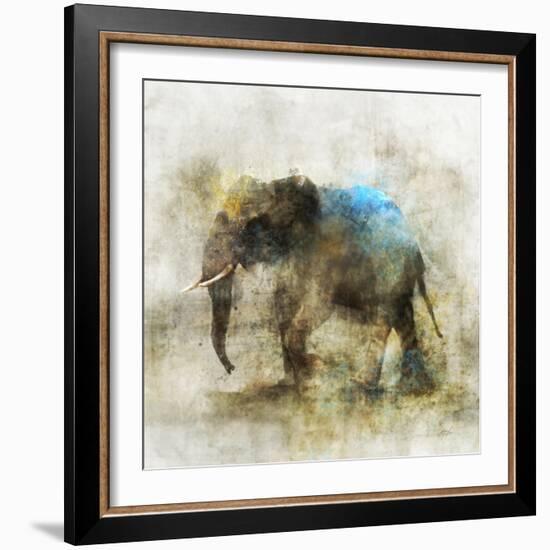 Pachyderm Dance 2-Ken Roko-Framed Art Print