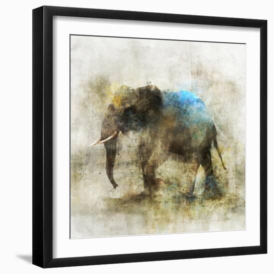 Pachyderm Dance 2-Ken Roko-Framed Art Print