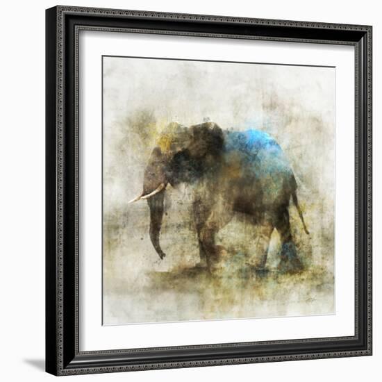 Pachyderm Dance 2-Ken Roko-Framed Art Print