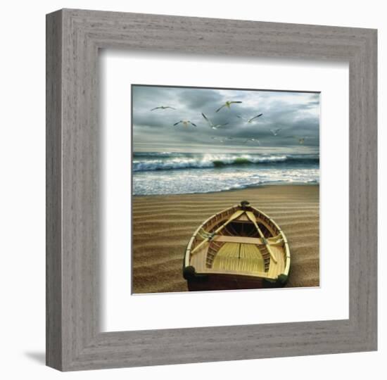 Pacific 6:00 am-Carlos Casamayor-Framed Art Print