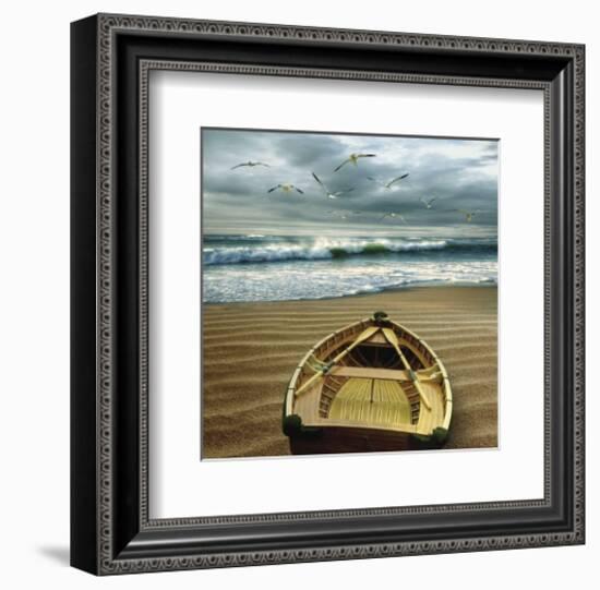 Pacific 6:00 am-Carlos Casamayor-Framed Art Print