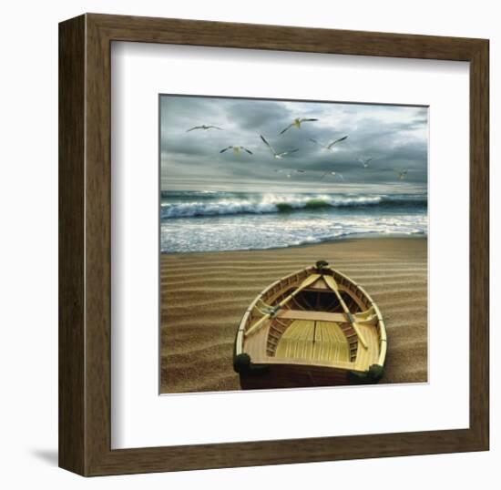 Pacific 6:00 am-Carlos Casamayor-Framed Art Print