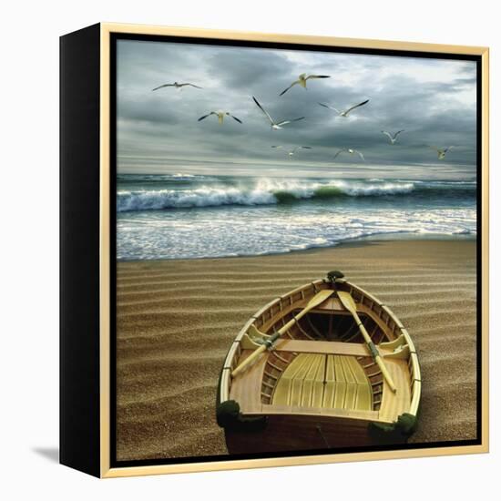 Pacific 6:00 AM-Carlos Casamayor-Framed Premier Image Canvas