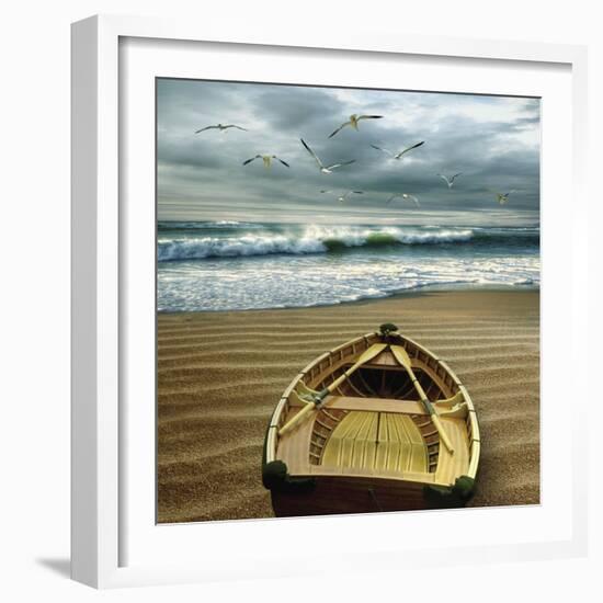 Pacific 6:00 AM-Carlos Casamayor-Framed Giclee Print