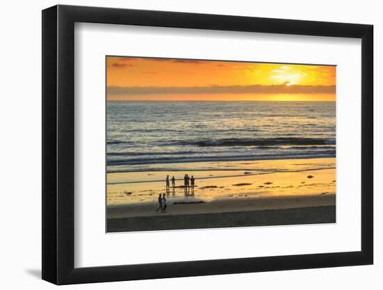 Pacific Beach sunset, San Diego, California, USA-Stuart Westmorland-Framed Photographic Print