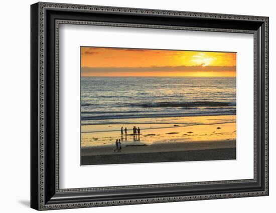 Pacific Beach sunset, San Diego, California, USA-Stuart Westmorland-Framed Photographic Print