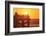 Pacific Beach sunset, San Diego, California, USA-Stuart Westmorland-Framed Photographic Print