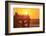 Pacific Beach sunset, San Diego, California, USA-Stuart Westmorland-Framed Photographic Print