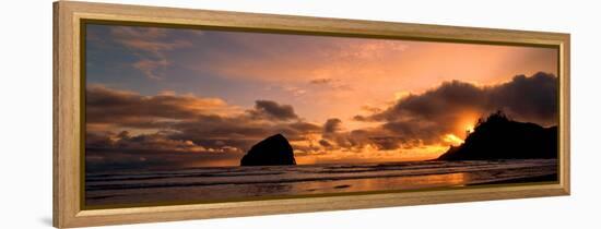 Pacific City II-Ike Leahy-Framed Stretched Canvas