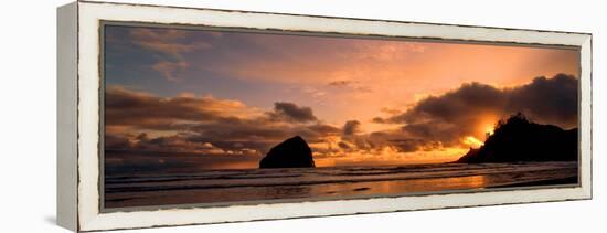 Pacific City II-Ike Leahy-Framed Stretched Canvas